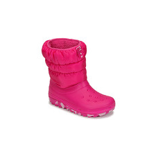 CROCS Hótaposók Classic Neo Puff Boot K Rózsaszín 33 / 34 gyerek csizma, bakancs