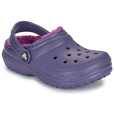 CROCS Klumpák Classic Lined Clog K Lila 36 / 37 gyerek papucs, mamusz