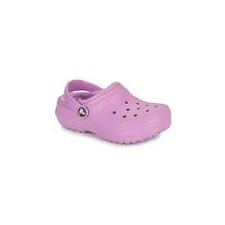 CROCS Klumpák Classic Lined Clog K Rózsaszín 29 / 30 gyerek papucs, mamusz
