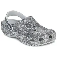 CROCS Klumpák Classic Pop Animal Clog Szürke 36 / 37 női papucs