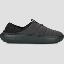 CROCS Klumpák Classic Sueded Moc Fekete 36 / 37 női papucs