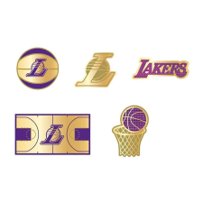 CROCS nba los angeles lakers 5pckel jibbitz papucs kiegészítő unisex színes one férfi papucs