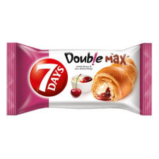 Croissant 7DAYS Double meggyes és vaníliás töltelékkel 80g csokoládé és édesség
