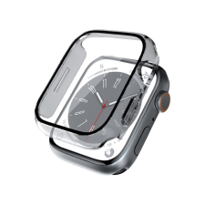 Crong CRG-45HS-CLR Apple Watch S7/S8/S9 Tok + Kijelzővédő - Átlátszó (45mm) okosóra kellék