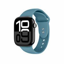 Crong Liquid - Apple Watch szíj 44/45/46/49 mm tengeri (CRG44LQBABL) okosóra kellék