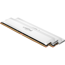 Crucial 32GB / 6400 Pro DDR5 CL38 Dual RAM KIT (2x16B) - Fehér (CP2K16G64C38U5W) memória (ram)