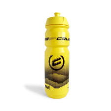Crussis Sport kulacs Crussis 0,75 l sárga kulacs, kulacstartó