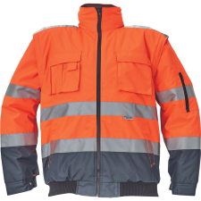 crv_0301007191005 CLOVELLY PILOT dzseki HV narancs/navy2XL láthatósági ruházat