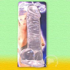 Crystal Clear Dong suction cup műpénisz, dildó