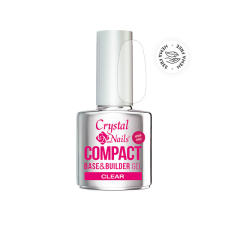Crystal Nails - COMPACT HEMA FREE BASE GEL - CLEAR - 13ML - HF lakk zselé