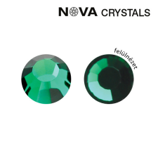 Crystal Nails - NOVA Crystal Strasszkő - EMERALD SS3 (1,4 MM) - 100db körömdíszítő
