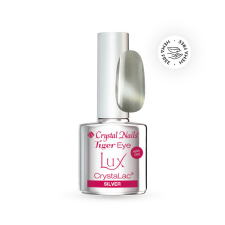 Crystal Nails - TIGER EYE LUX - HEMA FREE CRYSTALAC - SILVER - 4ML - THF lakk zselé