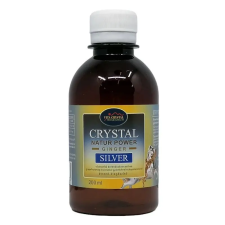 Crystal Silver Natur Power Ginger ezüstkolloid oldat 200ml vitamin és táplálékkiegészítő