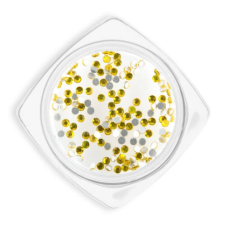  Crystal Strassz - SS3 80+db #18 citrine körömdíszítő