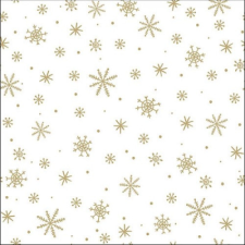 Crystals All Over Gold papírszalvéta 33x33cm, 20db-os konyhai eszköz