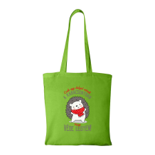  Csak egy dolgot várok a karácsonyban V2 - Bevásárló táska Zöld egyedi ajándék