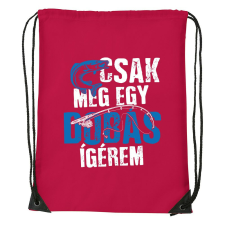 Csak még egy dobás - Sport táska piros tornazsák