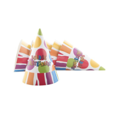 . Csákó, &quot;Boldog Születésnapot, csíkos-pöttyös&quot; party kellék