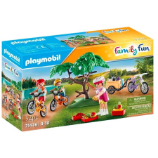 Családi kirándulás hegyi kerékpárokkal - Playmobil playmobil
