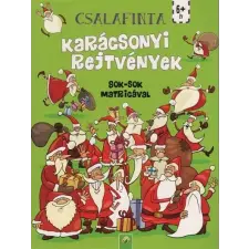 Csalafinta karácsonyi rejtvények - Sok-sok matricával gyermek- és ifjúsági könyv