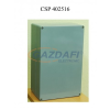 Csatári Plast CSATÁRI PLAST CSP402516 poliészter doboz, üres, 400x250x160mm, IP 65 fekete, halogénmentes
