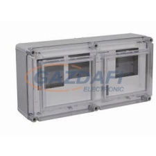 Csatári Plast CSATÁRI PLAST PVT 3060Á-VFm 2x1F + vezérlő, előre fizetős, 300x600x170mm villanyszerelés