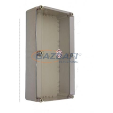 Csatári Plast CSATÁRI PLAST PVT 3060ÁF üres doboz, átlátszó fedél, 300x600x170mm villanyszerelés
