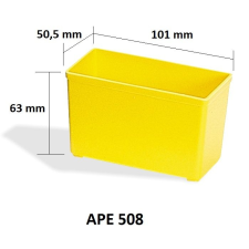  Csavar rendszerező doboz APE 508 barkácsolás, csiszolás, rögzítés