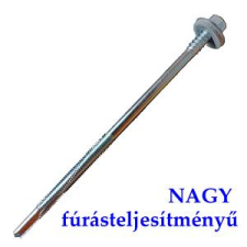 Csavar Szendvicspanel csavar 6,3 / 5,5x110 nagy fúrásteljesítményű EPDM alátéttel barkácsolás, csiszolás, rögzítés