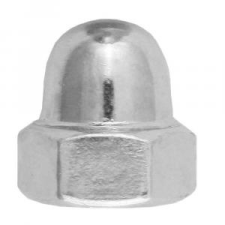 Csavar Zárt anya M 6 DIN1587 barkácsolás, csiszolás, rögzítés