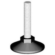 Csavarda Műanyag Szintező Csavar K40/M10x40mm Fek barkácsolás, csiszolás, rögzítés