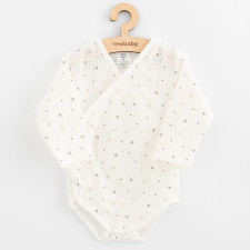 Csecsemő muszlin patentos body New Baby Arthur kombidressz, body