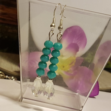  Csehkristály fülbevaló fülbevaló