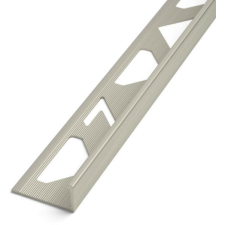  Csempeélvédő Alu L 8mm 2,5fm Ral 1015 vil.bézs élvédő, sín, szegélyelem