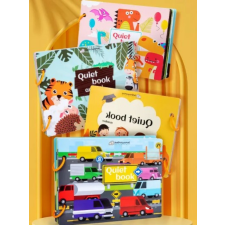  Csendes könyv - A számok - fejlesztő játék (Quiet  book - Number) kreatív és készségfejlesztő