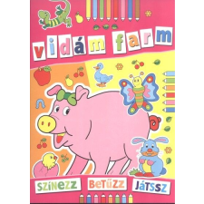CSENGŐKERT KIADÓ / ZAGORA BOGOS KATALIN: VIDÁM FARM /SZÍNEZZ, BETŰZZ, JÁTSSZ gyermek- és ifjúsági könyv