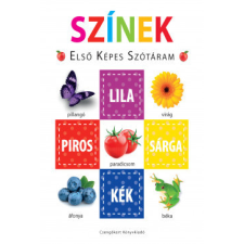 Csengőkert Könyvkiadó Színek - Első képes szótáram - Szivacskönyv gyermek- és ifjúsági könyv