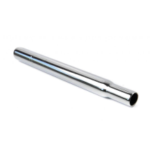 CSEPEL fej nélküli acél nyeregcső, 25,0 x 300 mm, krómozott nyeregcső