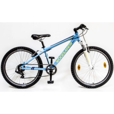 CSEPEL Woodlands Zero 6SP 24 gyermek kerékpár - matt kék (Teleszkópos) gyermek kerékpár