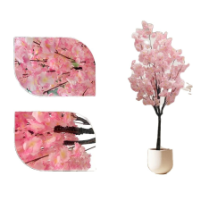  Cseresznyevirág fa, rózsaszín szín, alacsony karbantartás, Rózsaszín, 4XL dekoráció
