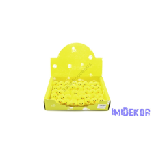 Csibe figura kis pelyhes 4 cm dekorációs kellék