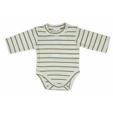 Csíkos vállonpatentos baba body kombidressz, body