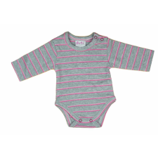  Csíkos vállonpatentos baba body kombidressz, body