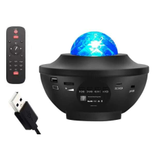 Csillag galaxis vetítő led projektor 21 móddal, bluetooth hangszóróval éjjeli fény