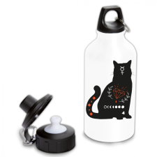  Csillag Macska - Fémkulacs kulacs, kulacstartó