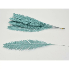  Csillámos toll türkiz 1db dekoráció