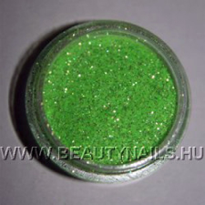  Csillámpor - fű - zöld körömdíszítő