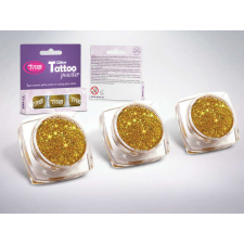 Csillámpor szett 3 x 2,5 ml Arany körömdíszítő