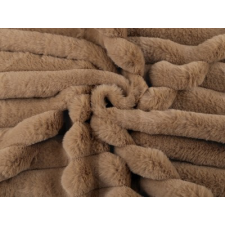  Csincsilla dekor/ruházati szörme - Barna dekorációs kellék