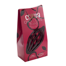 Csinta Csinta chocolate thins meggy 10db-os 80 g reform élelmiszer